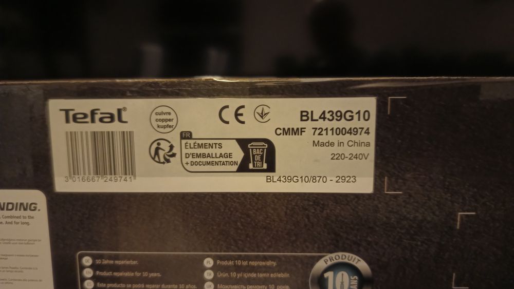 Blender Tefal BL439G10