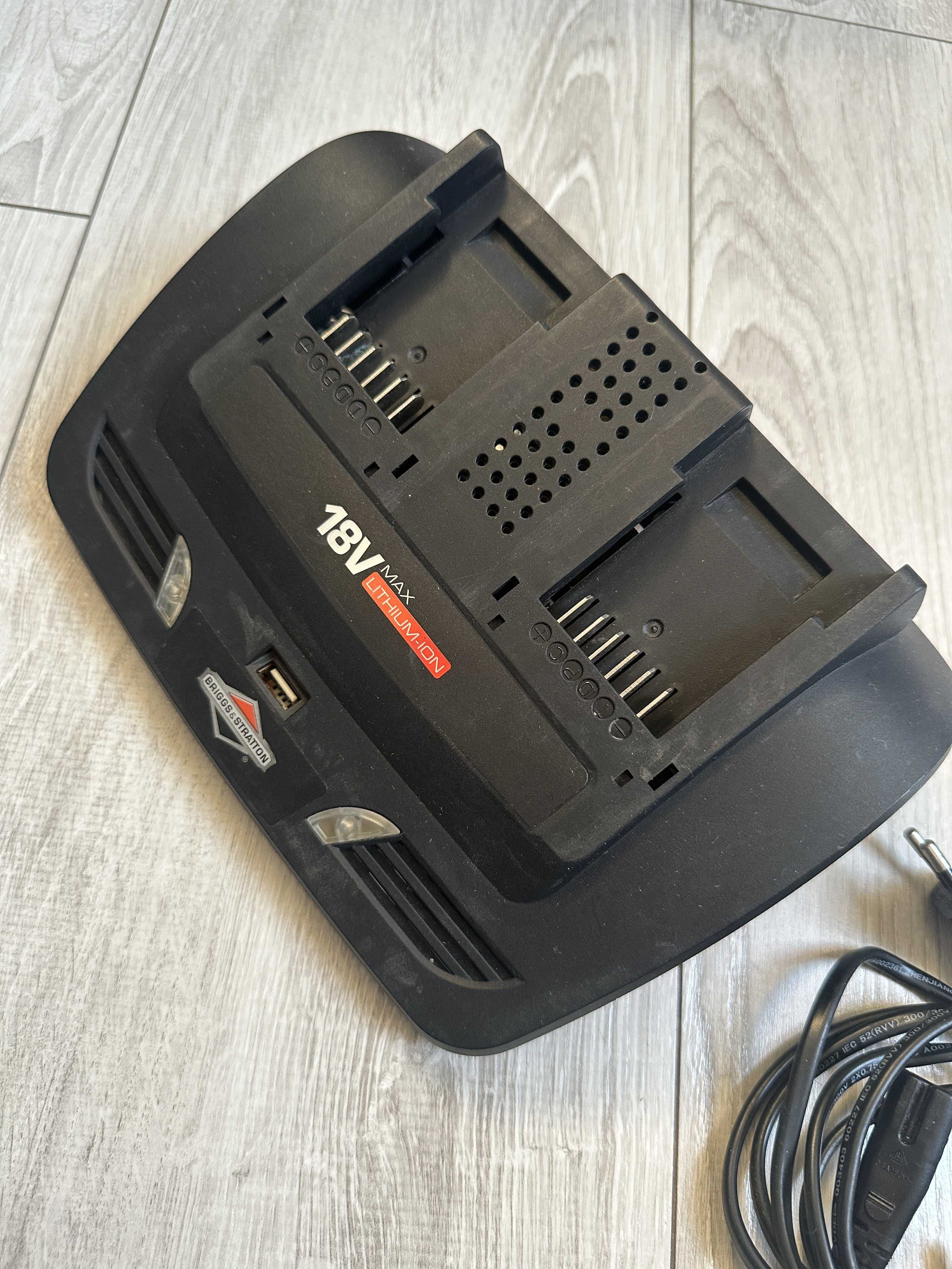 Briggs & Stratton murray / sprint podwójna ładowarka do aku 18v