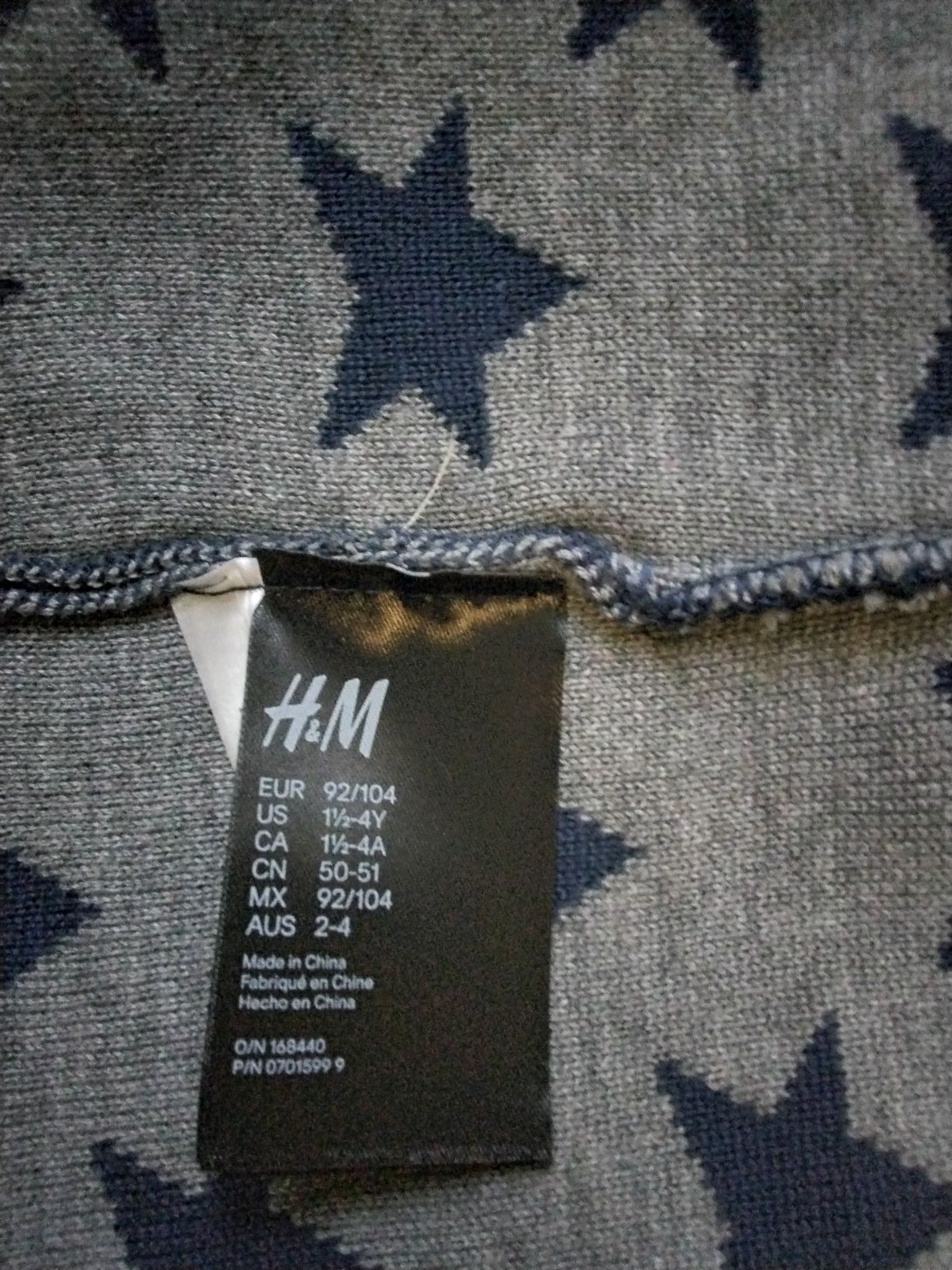 Продам шапку детскую ,бренд H&M