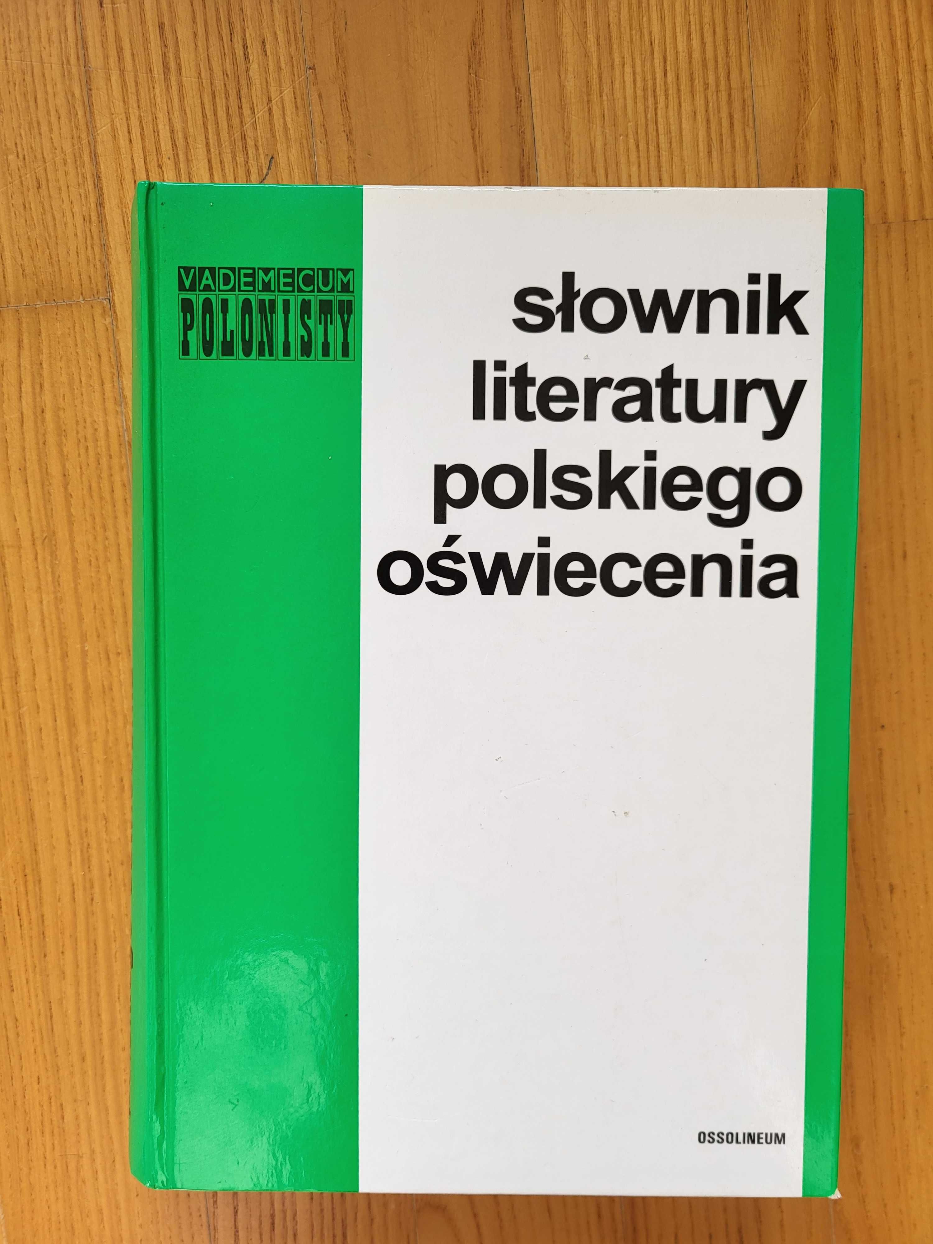 Słownik literatury polskiego oświecenia