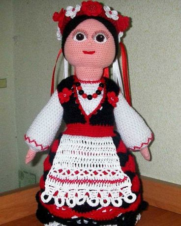 Кукла Украиночка вязаная