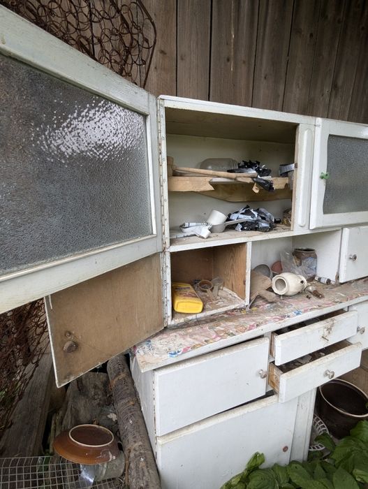 Kredens PRL meblościanka wiejska