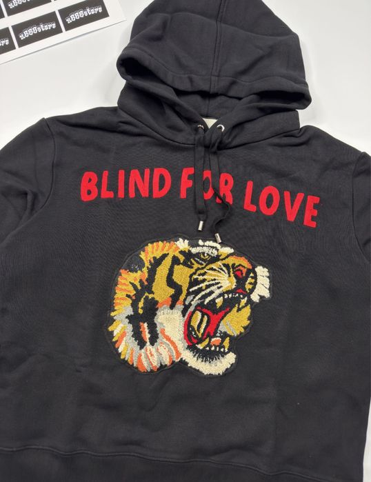 Худі gucci blind for love гуччі кофта з тигром