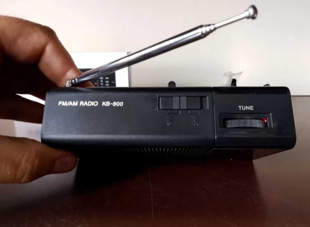 RADIO przenośne BATERYJNE kuchenne AM FM na baterie kieszonkowe