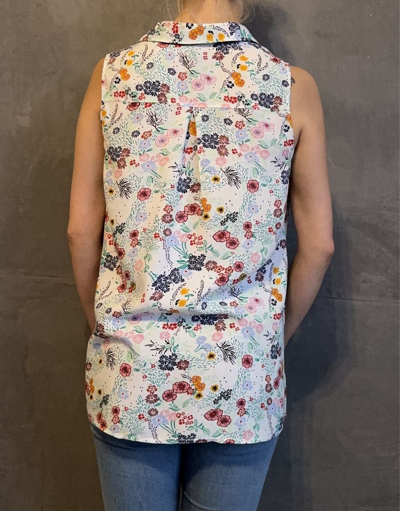 Bluzka w kwiatowy wzór H&M