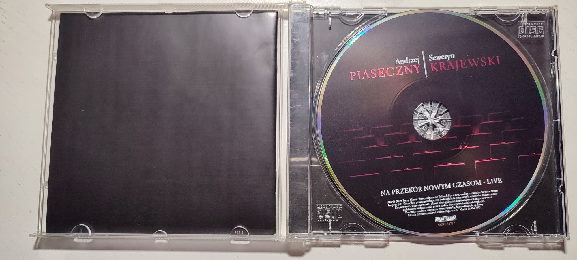 Andrzej Piaseczny Seweryn Krajewski Na przekór nowym czasom - live CD