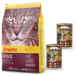 JOSERA Senior 2kg + 2x Abart puszka dla kota z wołowina 415g