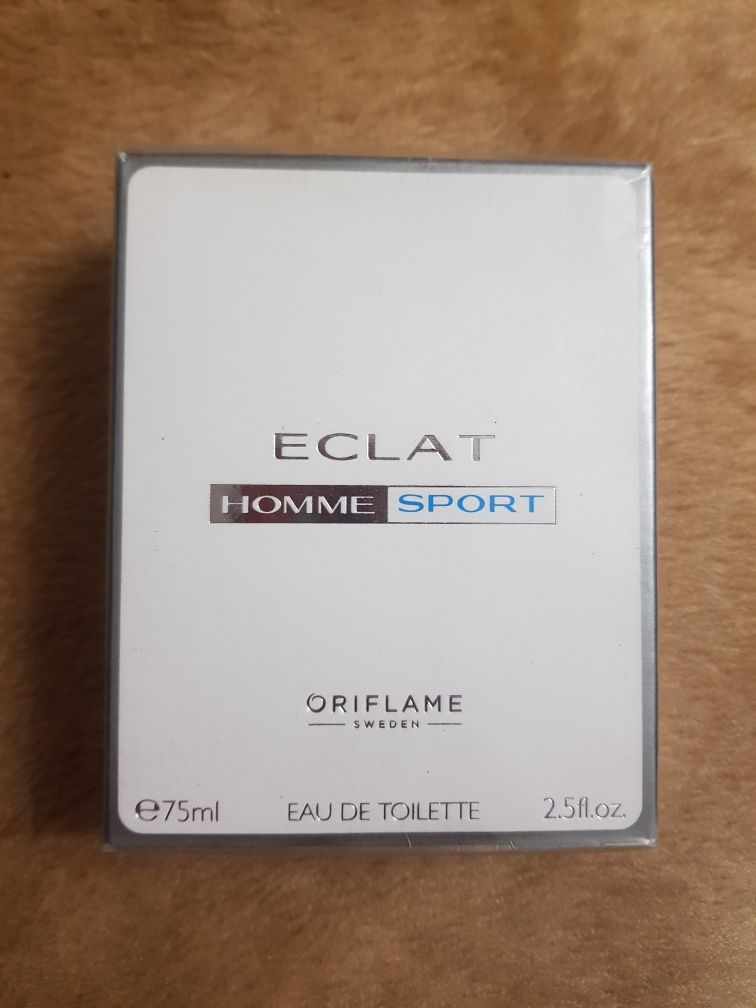 Woda toaletowa eclat homme sport nowa oriflame 75 ml