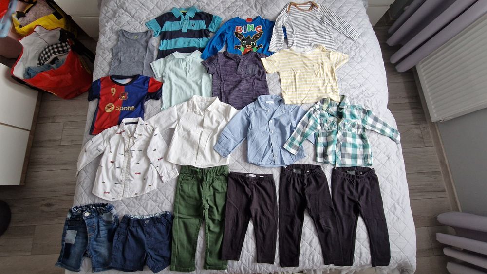 Paczka ubranek dla chłopca 86-92