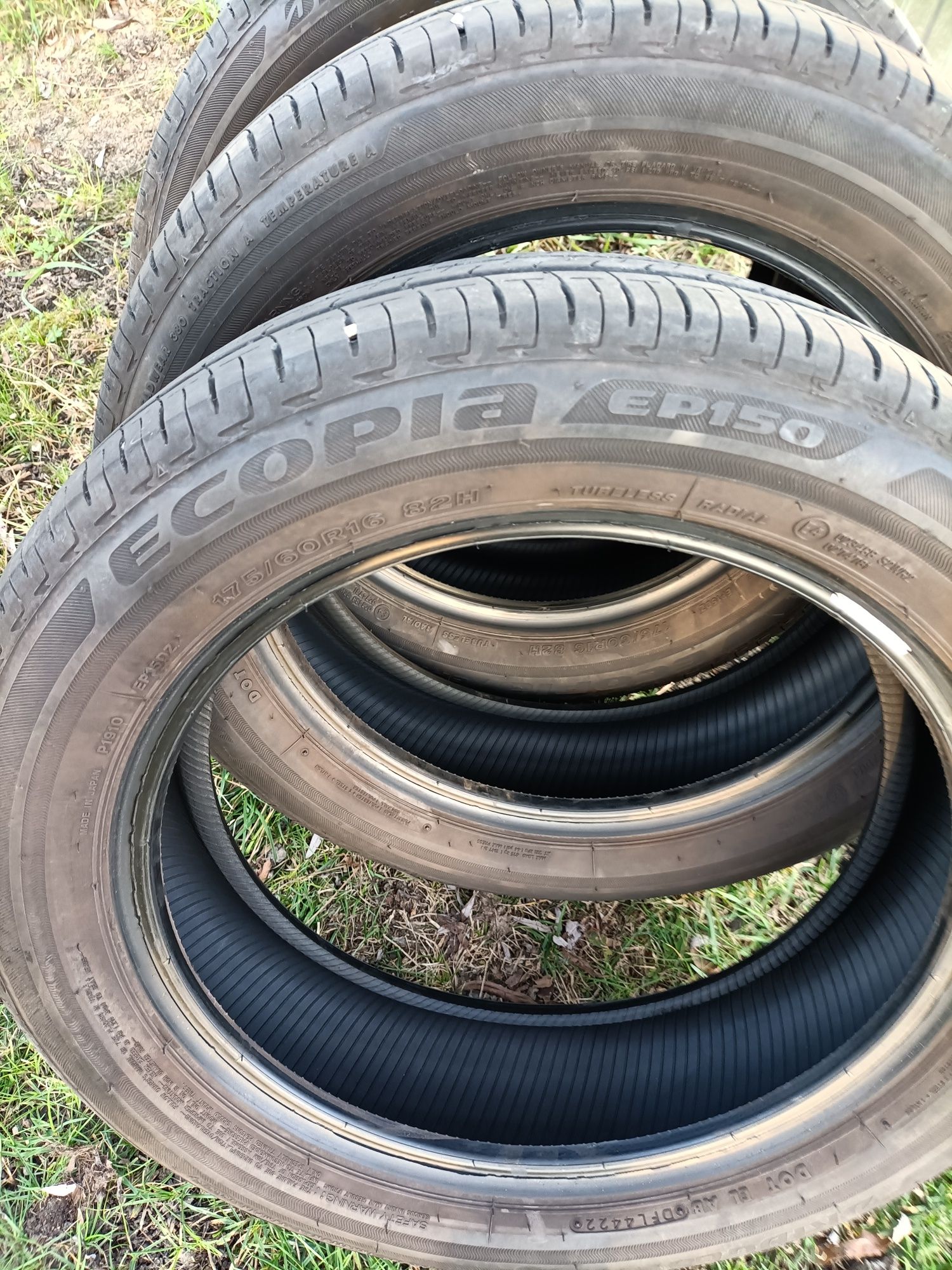 Opony letnie 175/60 R16 82H 2 mc używane