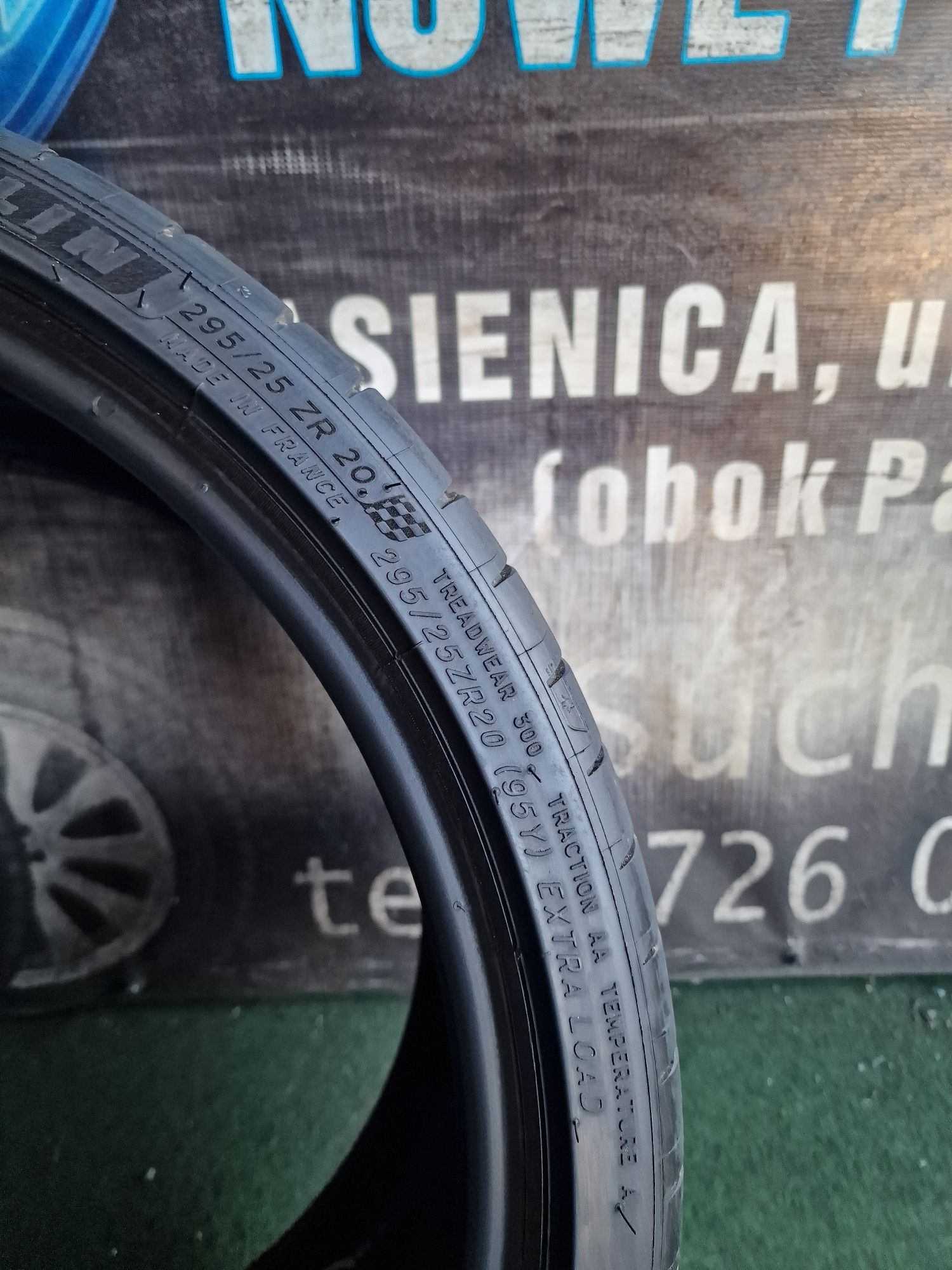 Opona letnia 295/25/20 Michelin Pilot sport 4S pojedyncza 7mm 2022