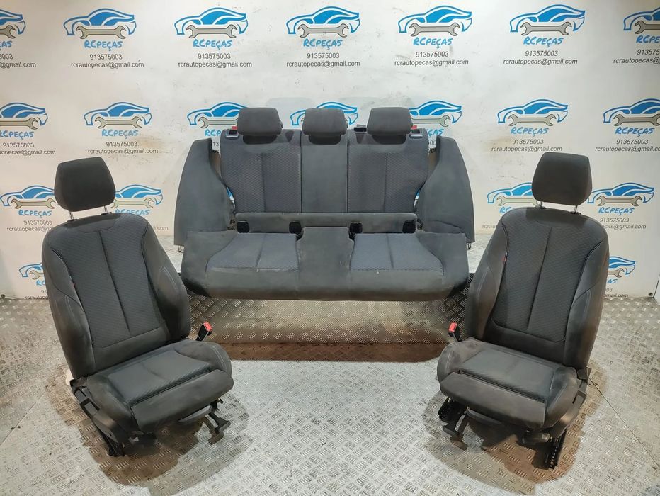 Conjunto bancos em Alcântara BMW Serie 1 F20 Pack M