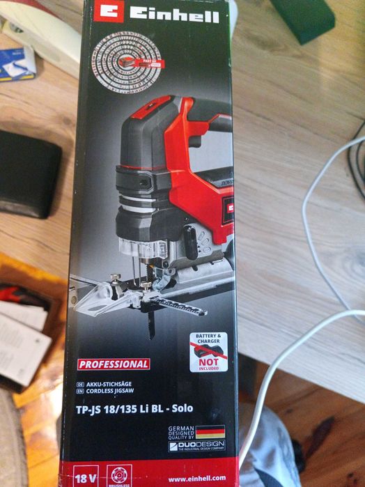 Новий електролобзик Einhell TP-JS 18/135 Li BL - Solo (4321260)
