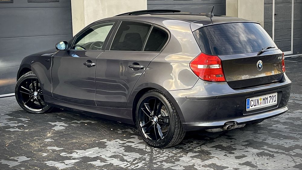 BMW SERII 1 e87 Lift 2.0 08r Alu18" NAVI Szyberdach OPŁACONY z Niemiec