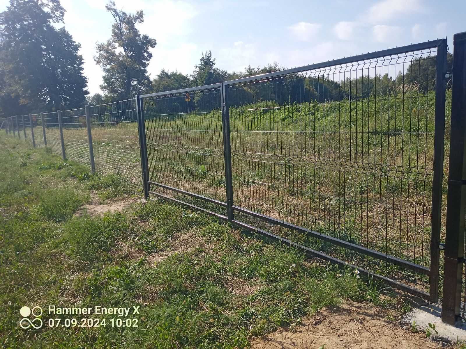 Ogrodzenie leśne/h-150 w cenie 28zł MB słupek betonowy siatka leśna