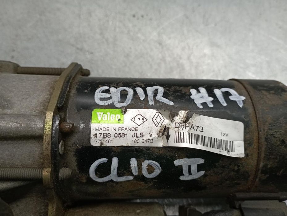 Motor de arranque RENAULT Clio II (BB0/1/2_, CB0/1/2_)