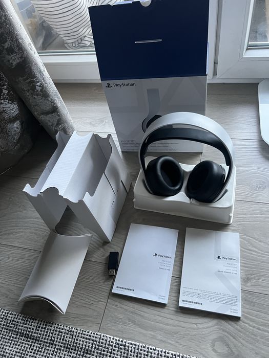 Słuchawki Pulse 3D PS5 – działają idealnie, komplet