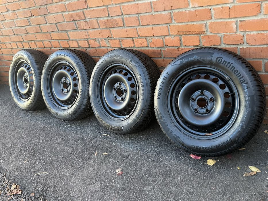Диски Резина всесезонна R-15 195 65 Фольцваген Пасат Гольф Тоуран Каді
