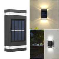 Luz exterior painel solar