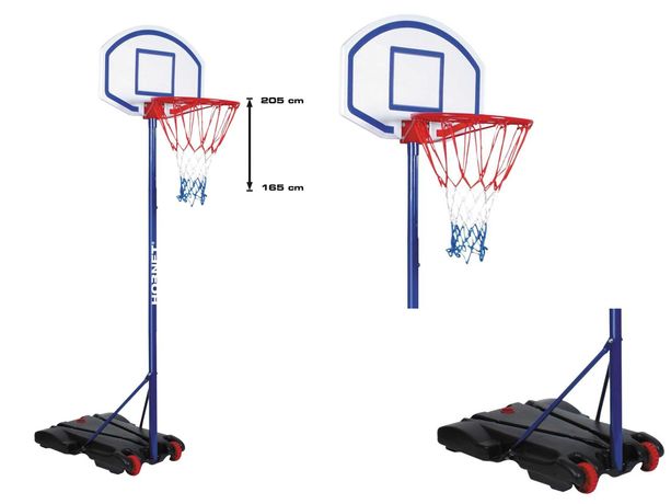Kosz Hudora Hornet 205 zestaw do koszykówki