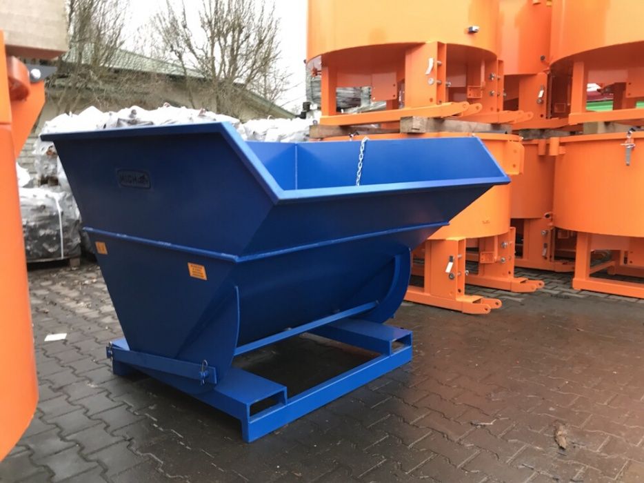 Koleba kontener do wózek widłowy mechaniczna szufla 1,5-2,5m3 MEGA