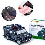 Машинка детский сейф с кодом и отпечатком пальца CASHTRUCK