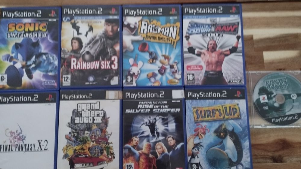 Jogos PS2 em bom estado