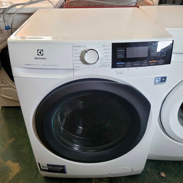 Pralko-suszarka Electrolux. Możliwy transport