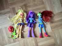 Lalki z serii Equestria girl 3 sztuki