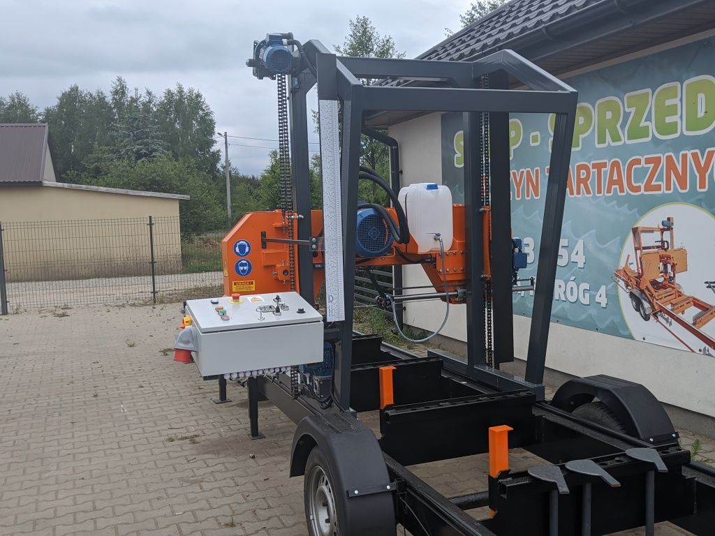 Trak taśmowy pilarka taśmwa wood pro 800