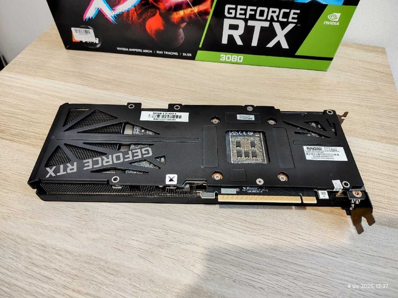 Karta graficzna RTX 3080 12GB Inno3D GeForce OC LHR 100%