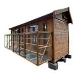 Gołębnik 6m x 2m woliera 5m x 1m