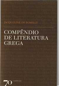 Compêndio de literatura grega-Jacqueline de Romilly-Edições 70