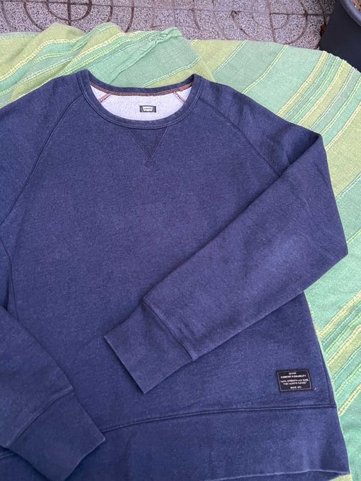 sweat Levi's azul marinho M