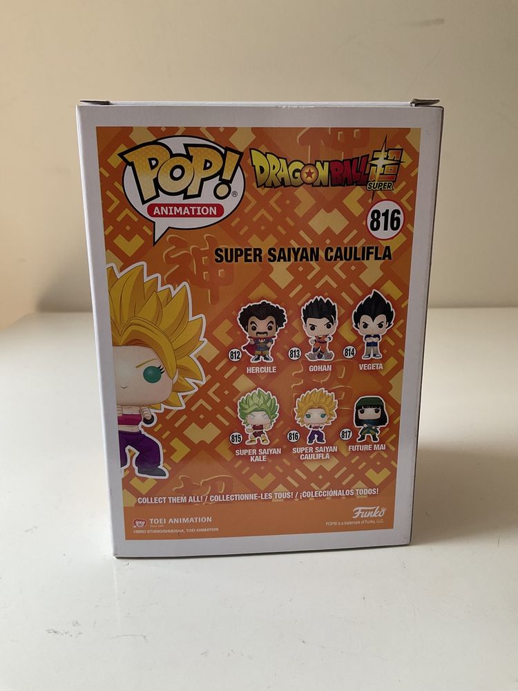 Pop Figure Dragon Ball Saiyan Novos