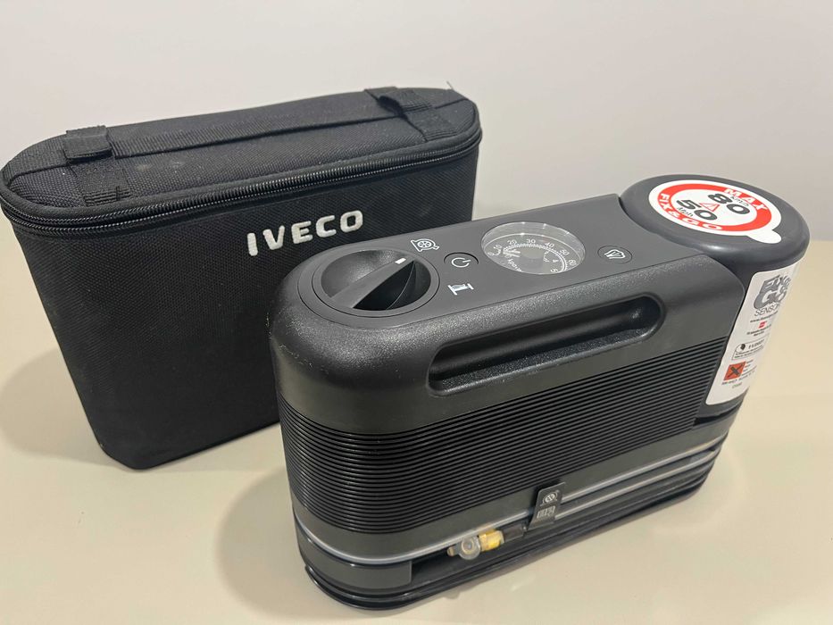 Kompresor Samochodowy IVECO typu FIX & GO nowy + etui zestaw naprawczy