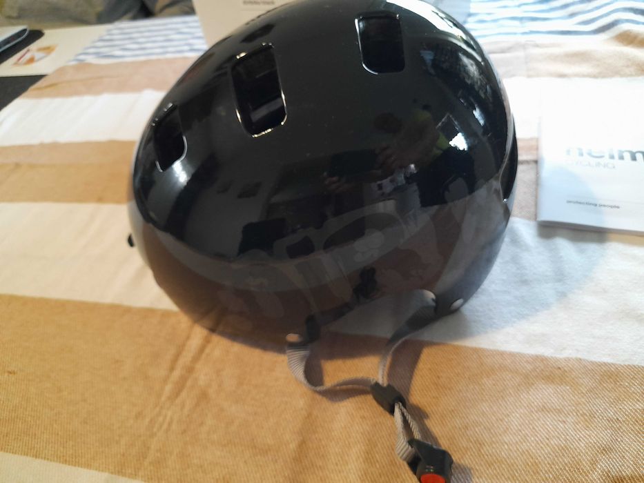 Kask orzeszek bmx UVEX KID 3 Dirtbike Black 55-58