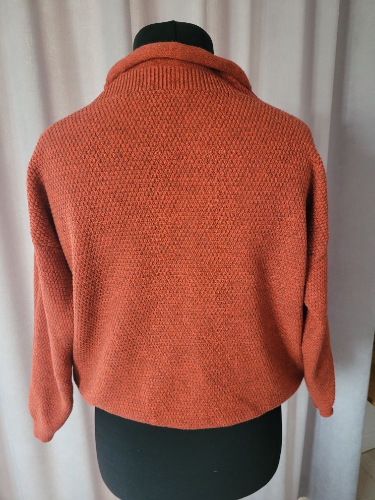 Sweterek sweter damski ceglany NOWY rozmiar M 38