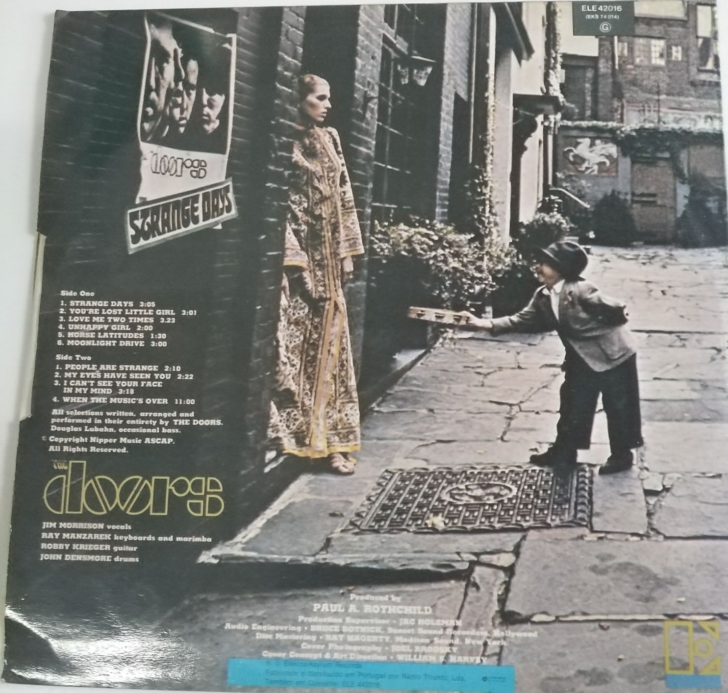 3 discos vinil álbum The Doors!
