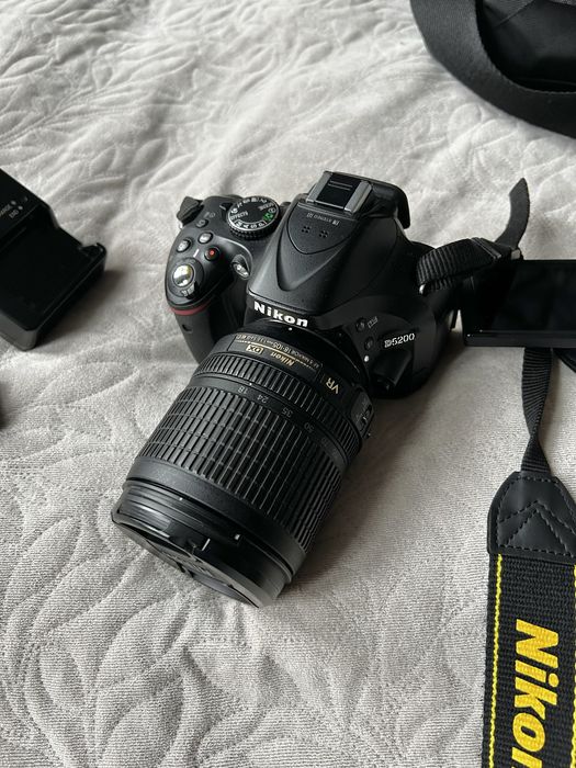 Nikon d5200 + obiektyw 18-105