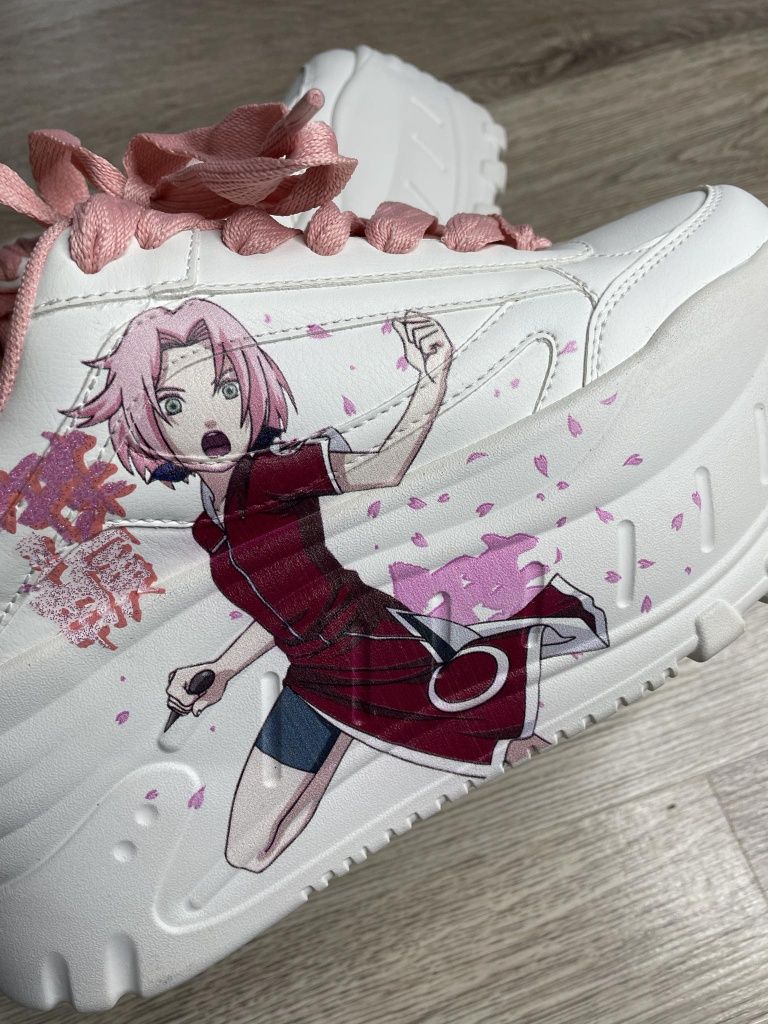 Buty na platformie bershka naruto 39