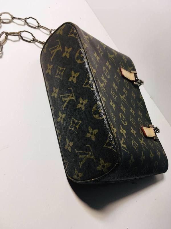 Вінтажна міцна сумка шкіра louis vuitton