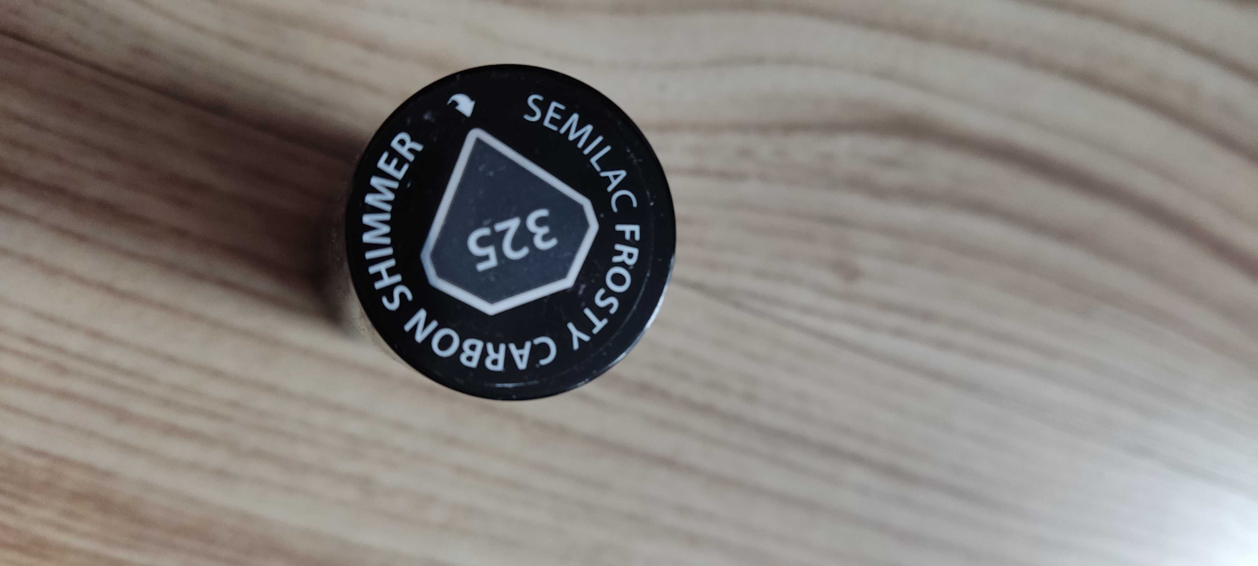 Lakier hybrydowy Semilac 325 Carbon Shimmer nowy