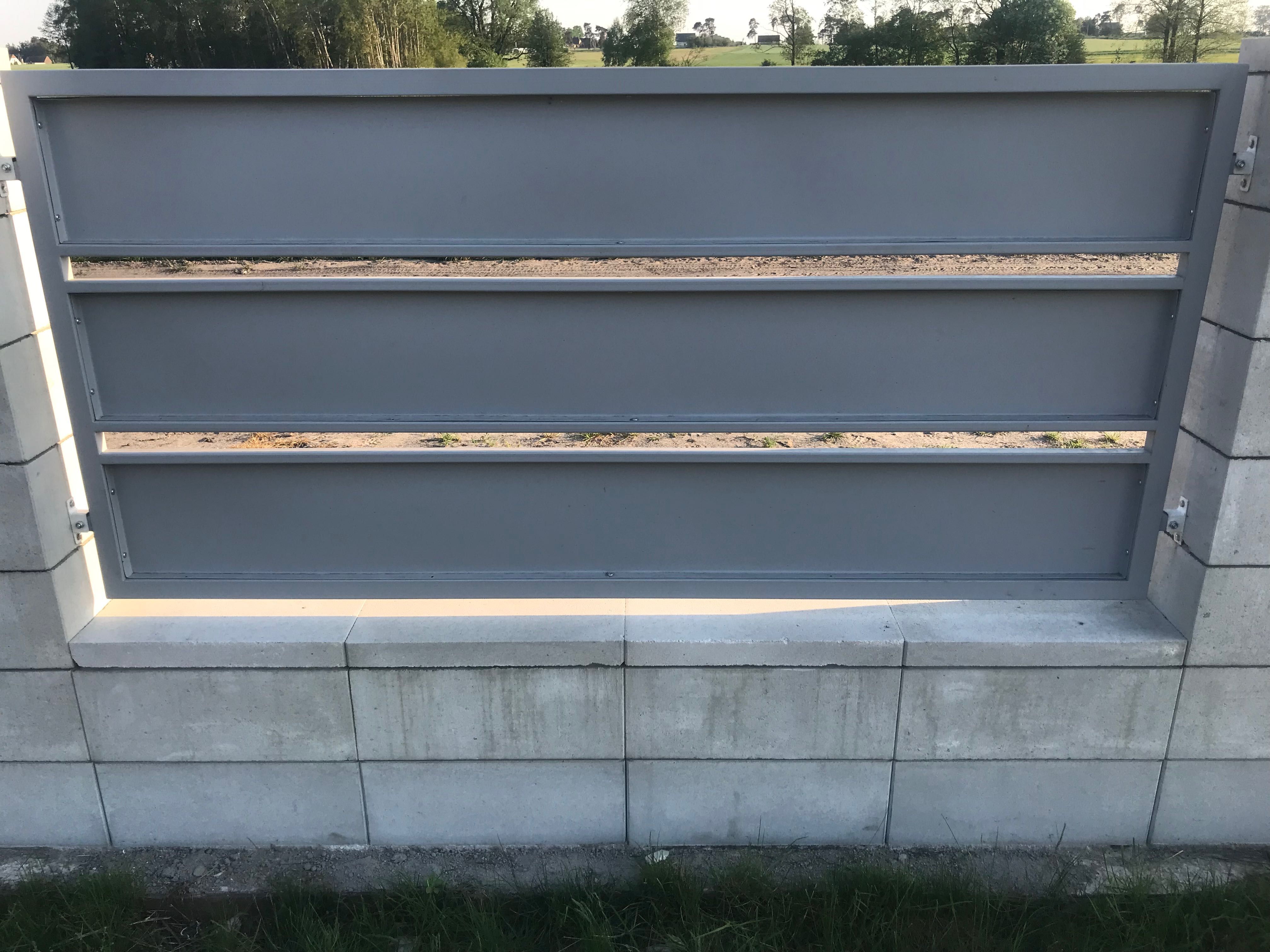 Przęsło ogrodzeniowe , płot , na wymiar