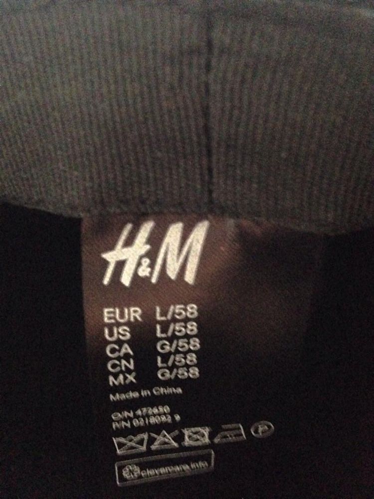 Nowy wełniany kapelusik z H&M -r.58
