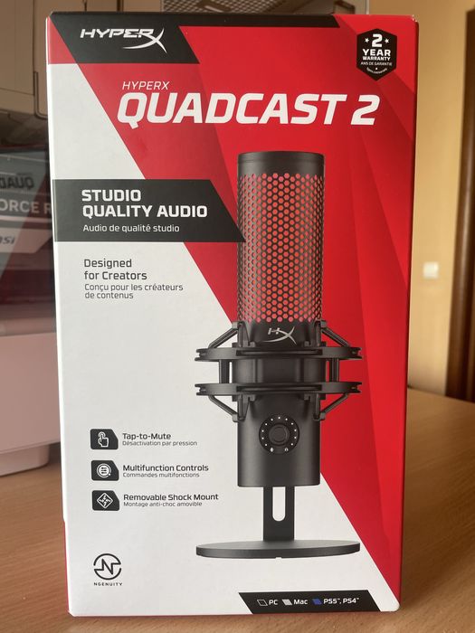 Мікрофон HYPERX QUADCAST 2 Новий!