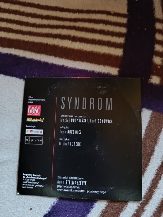 Syndrom.Plyta DVD Oddam za darmo.