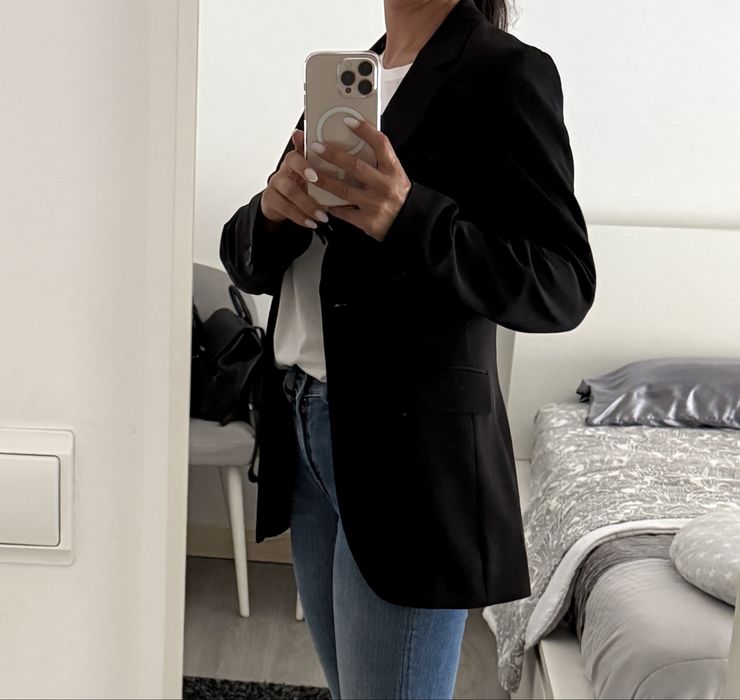Blazer preto H&M