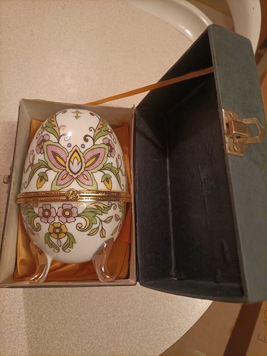 Szkatułka jajko faberge
