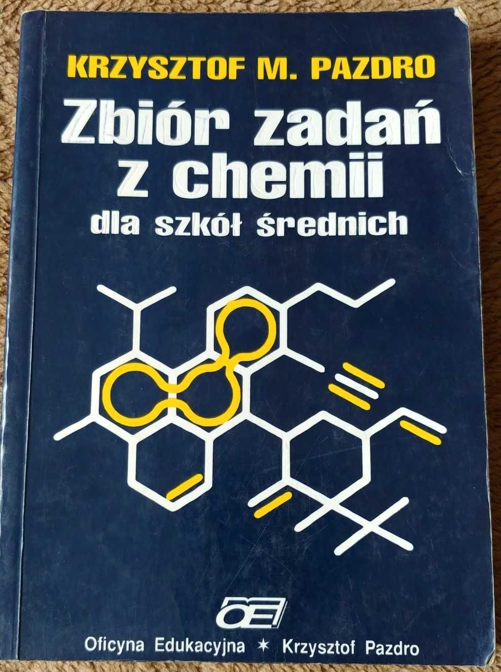 Książki (4) do nauki chemii dla uczniów szkoły średniej